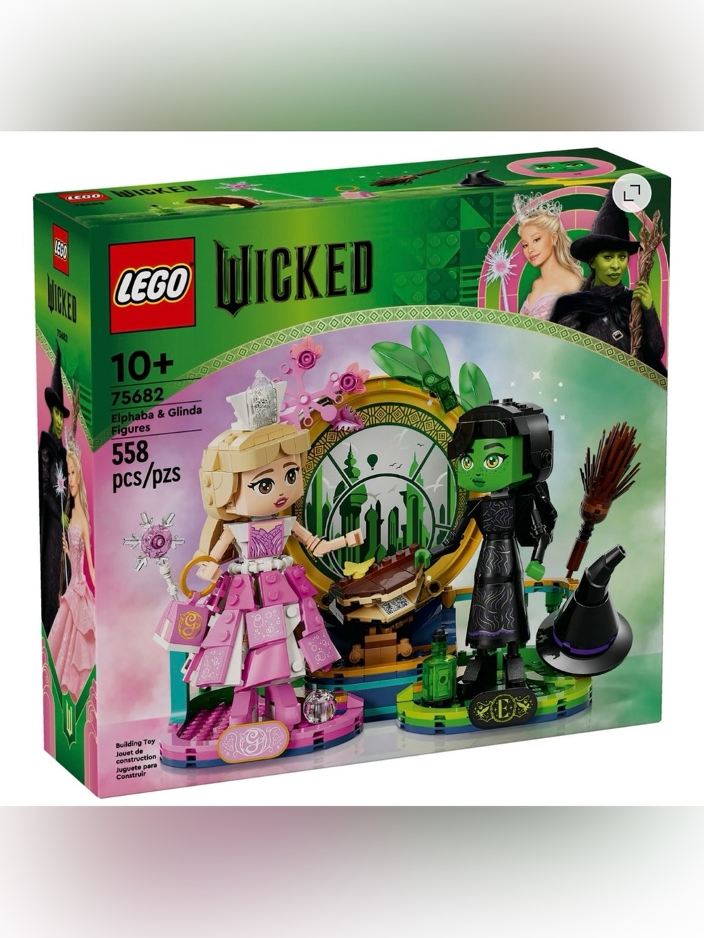 LEGO Wicked Elphaba & Glinda Figures Building Toy - Wicked Toy 558 pcs - Picture 2 of 8